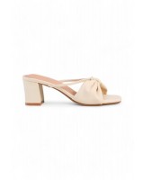 29012 Heel Sandals In Beige